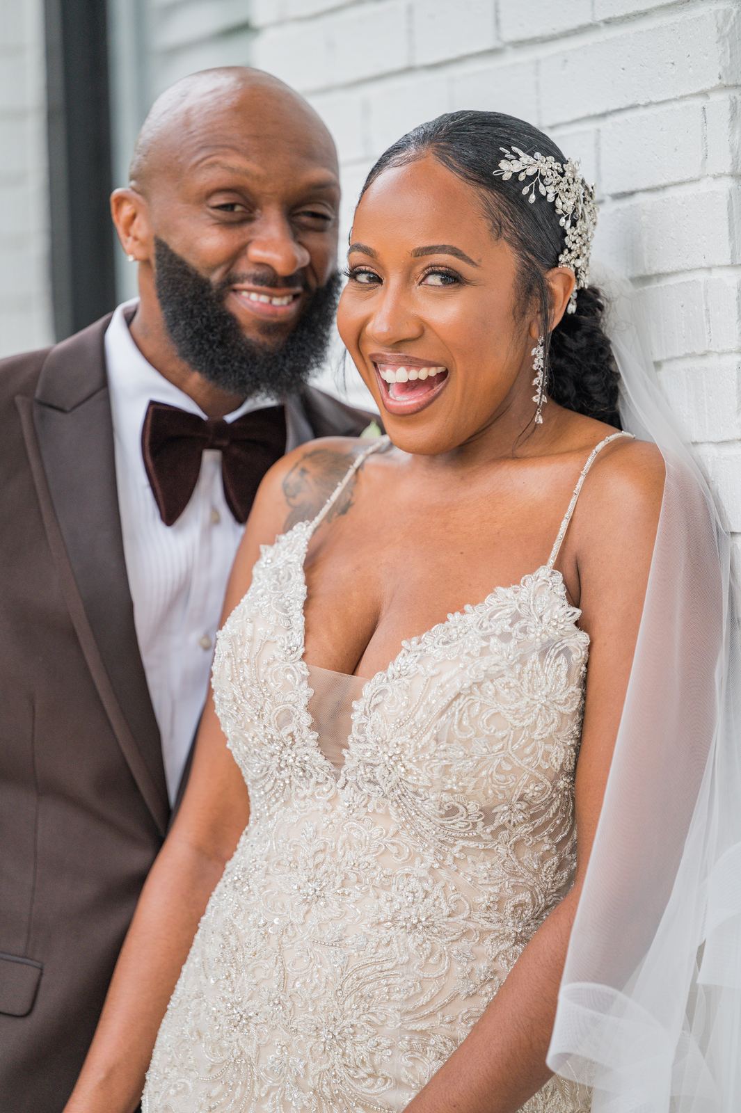 Anjanette and Ritchie smiling