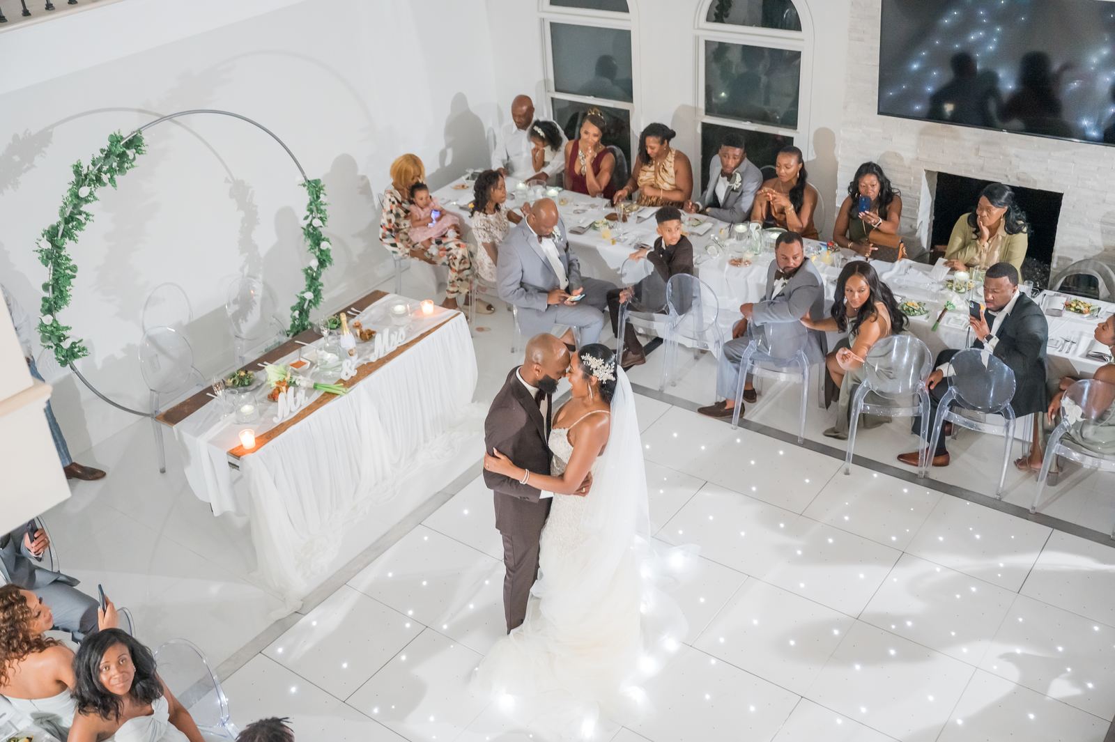Reception from above