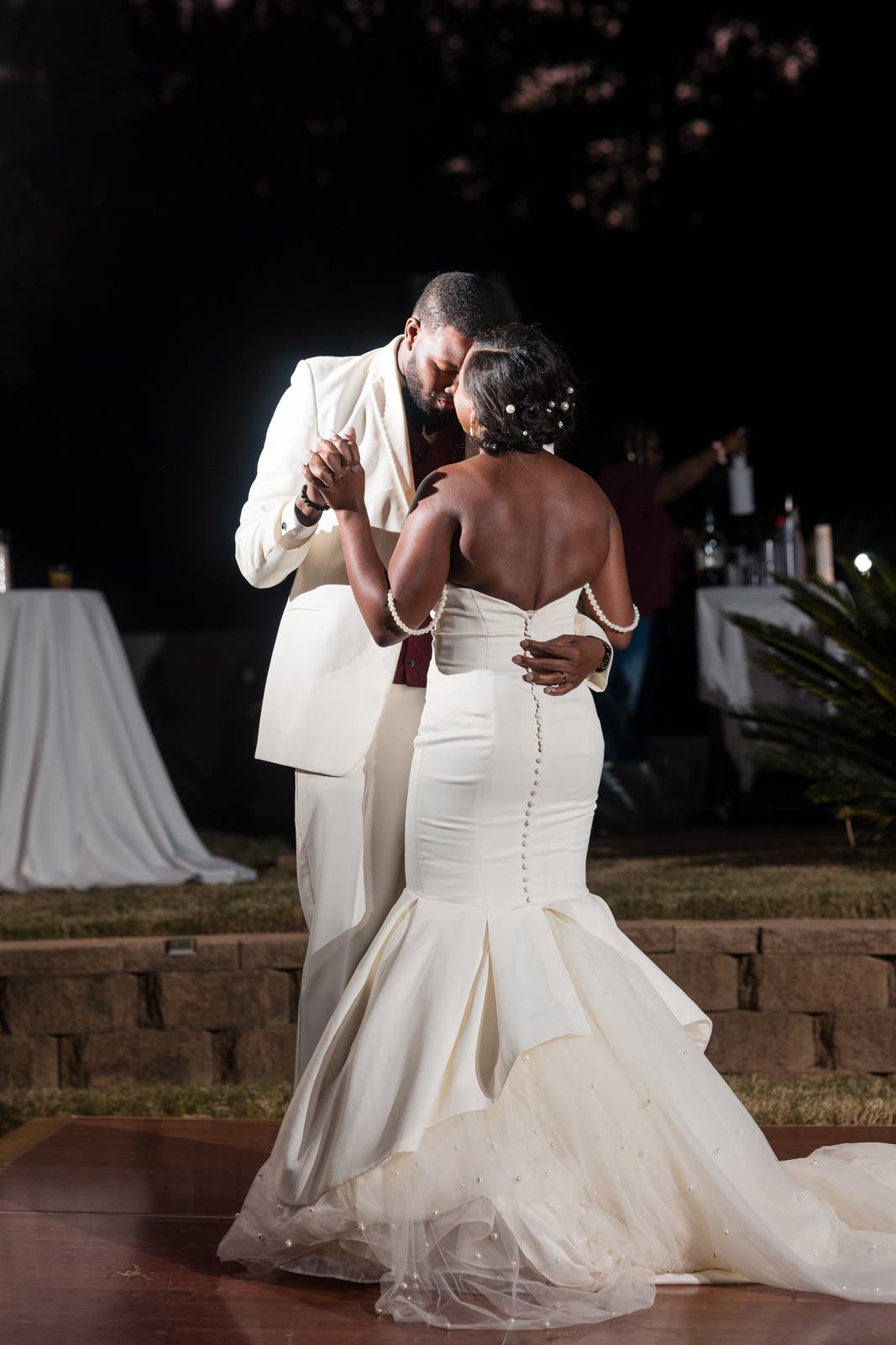 Christina and Darius dancing