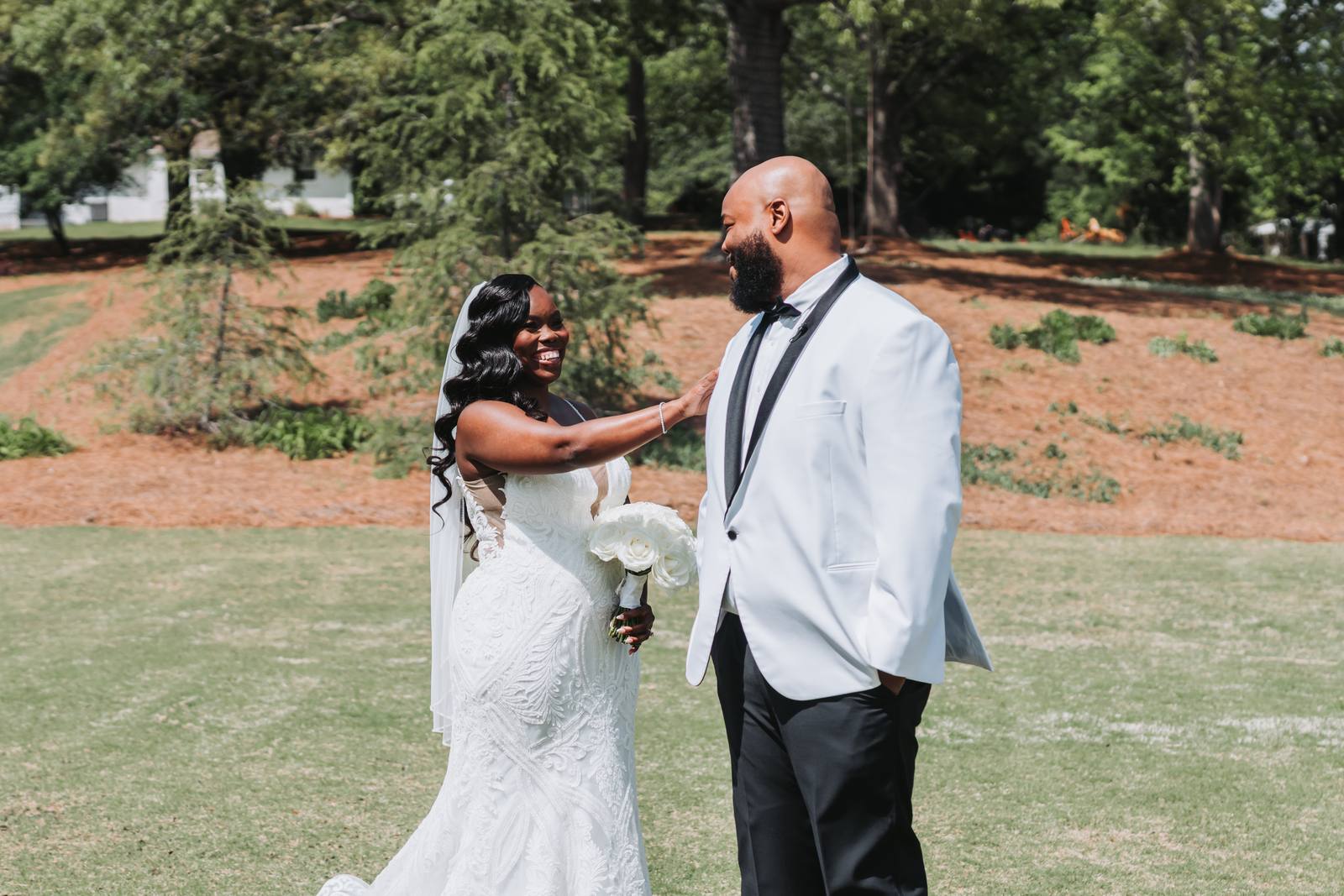 Nate turns for the first look with Latisha