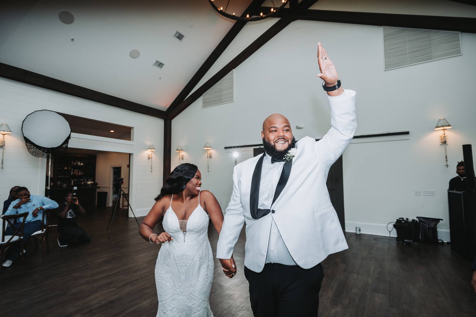 Latisha and Nate on the dance floor